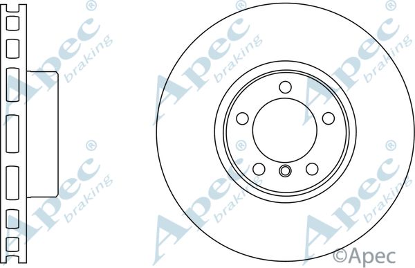 APEC BRAKING Bremžu diski DSK2536